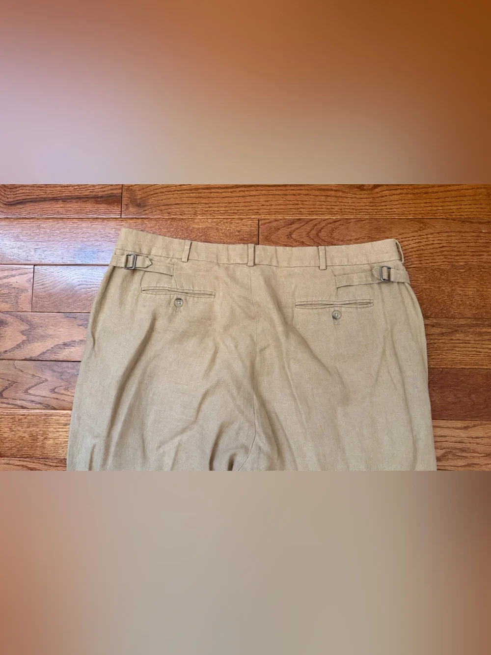 Vintage Polo Ralph Lauren Linen Men's Pants Sz 38/30